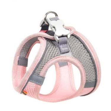 Reflective Mesh Dog Harness and Leash Set