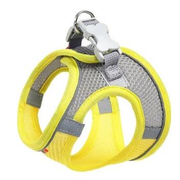 Reflective Mesh Dog Harness and Leash Set